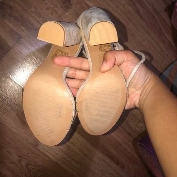 *SOLD* Fashion Nova Lose It All Heel in Nude - Picture 6 of 6